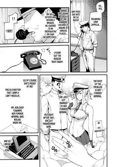 Sennou Souchi de Teitoku e no Koukando 0 no Graf o Sukikatte ni Ijicchau Hon