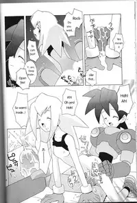 (CR21) [Bakuhatsu BRS. (B.Tarou)] Roll-chan no Kaihatsu Nikki | Roll's Development Diary (CAPSULE COMPUTER) (Rockman DASH) [English] [Writefuck]