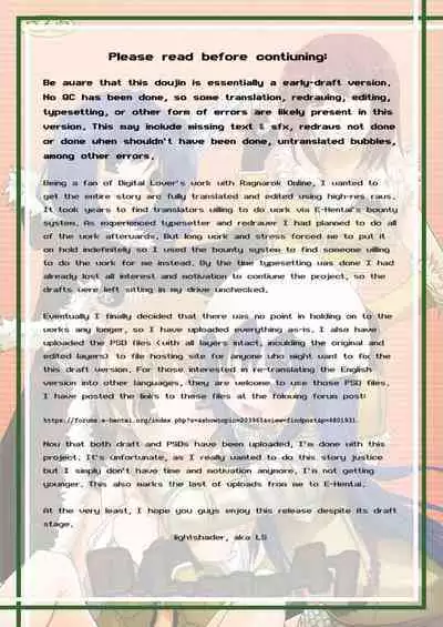 [Digital Lover (Nakajima Yuka)] DL-RO Soushuuhen 04 - DL-RO Perfect Collection No. 04 (Ragnarok Online) [Digital] [English]