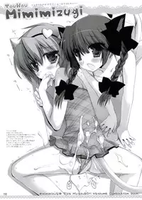 (Mimiket 20) [D.N.A.Lab., ICHIGOSIZE (Miyasu Risa, Natsume Eri)] Touhou Mimimizugi (Touhou Project)