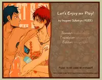 (C84) [KUD2 (Inugami Sukekiyo)] Let's enjoy XXX play! (Kuroko no Basuke) [English]