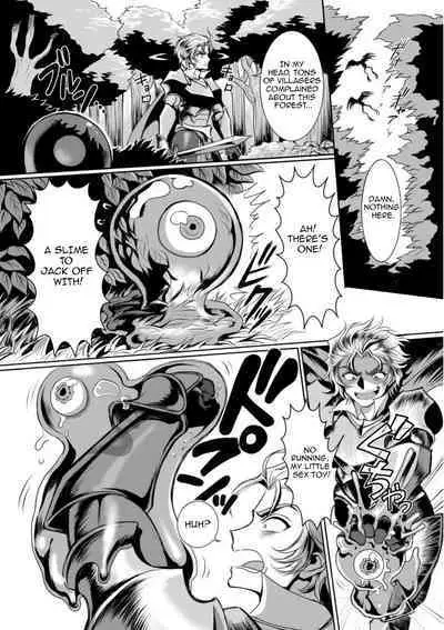 Hyoui Kan Kishi Stallion Kimo Otoko ni Nottorare Buzama Zecchou! | Possessed Knight Stallion: Forced to Climax by a Creeper! Ch. 1