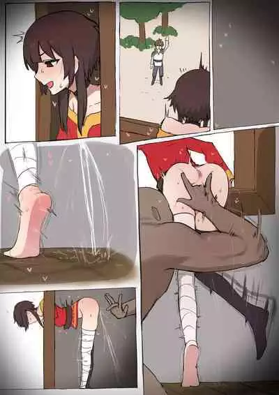 [Giga] Megumin Oji-san to Uwaki Nakadashi Koubi (Kono Subarashii Sekai ni Syukufuku o!) [Chinese] [魯路修個人漢化]