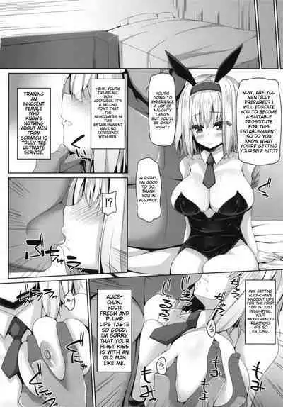 (C95) [Right away (Sakai Minato)] Koukyuu Shoufu Alice Settai Kyouiku (Touhou Project) English Translated