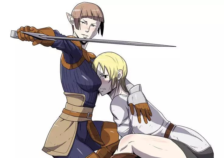 Mada Daimei no Nai Fantasy - Jimi na Elf to Minarai no Senshi II