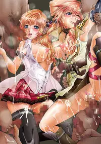 (C77) [Modae Tei x Abalone Soft (Modaetei Anetarou, Modaetei Imojirou)] Rinjoku no Machi - Lightning & Sera Hakudaku no Shimai Kankin - (Final Fantasy XIII​)