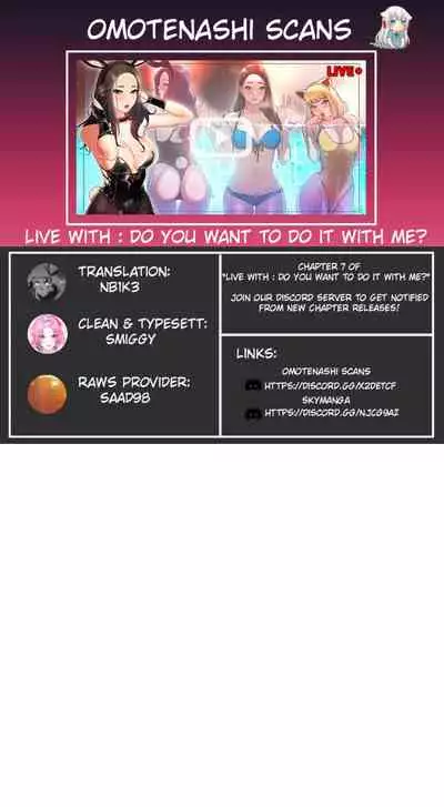 LIVE WITH : DO YOU WANT TO DO IT Ch. 1-11 [English]