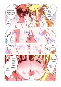 (C90) [Koguroya. (Koguro.)] NanoFei Netsu ni Ukasarete... | NanoFate Floating in Passion... (Mahou Shoujo Lyrical Nanoha) [English]