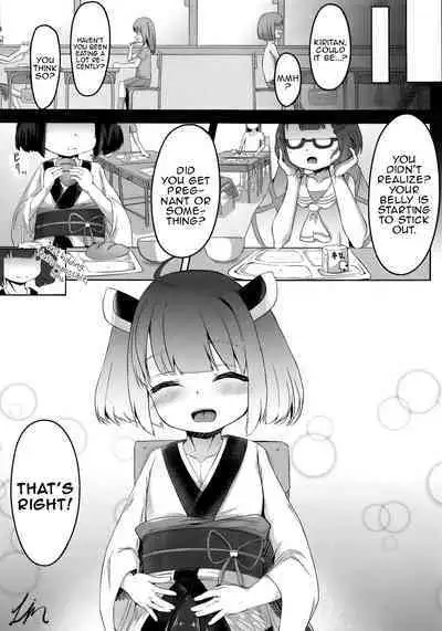 (C95) [Retasuya (Retasu)] Kiritan Himitsu no Ninshin Seikatsu | Kiritan's secret pregnant life (VOICEROID) [English] [Onii-chan Projects]