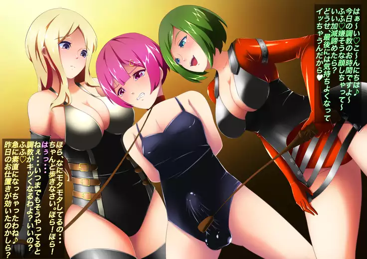 S Onee-san Futari ni Yoru Otokonoko Choukyou