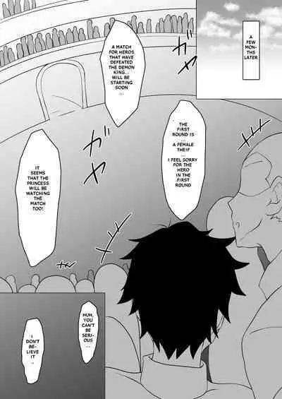 Chichi ga Dekai dake no Touzoku Musume nanka ni Makeru Wake Nai daro!! | Rogue that uses her breast to defeat others, I won't lose!!