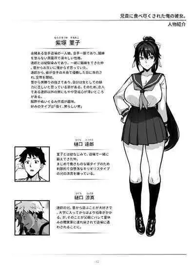 [Gahahahahahaha! (Sekai Ichii, Maka Fushigi Man)] Aniki ni Tabetsukusareta Ore no Kanojo. ll