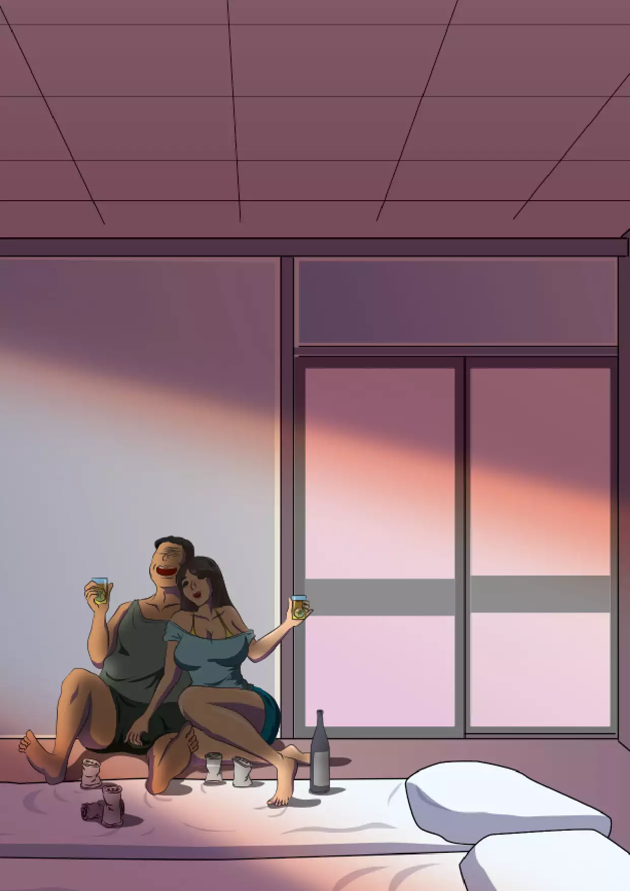 Neteiru Kaa-chan ni Nakadashi suru Boku