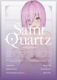 (C93) [Gessyu (Chouzetsu Bishoujo mine)] Watashi ga Mama demo Ii desu ka? | Even If I'm a Mom (Fate/Grand Order) [English] [Saint Quartz Scans]