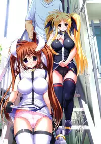 (SC65) [STUDIO HUAN (Raidon, Shiitakemiya Donco)] New NanoFei. Manatsu no Rojou Choukyou + Rinkan Full Color Soushuuhen Shinsouban (Magical Girl Lyrical Nanoha)