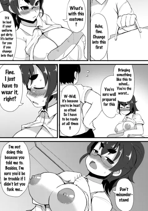 Kyonyuu Yuutousei ~Do-M no Inran Mesubuta ni Daihenshin!~ Ch. 1-5