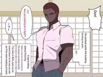 Wafuukei Osananajimi wa Kokujin Ryuugakusei ni Netorareru | Cuckolded by Japanese childhood friend Japanese black international student