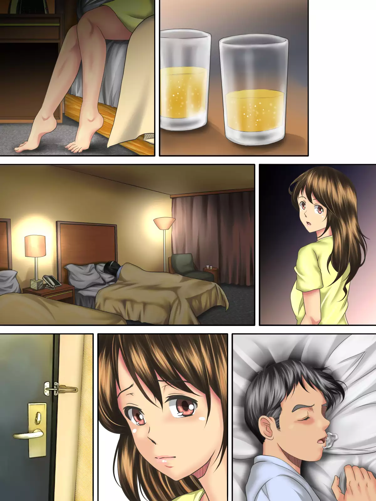 Kaigai Kyoshiki ni Sanretsu Shita Motokare ni Ikikuruwasareru Niizuma -Zenpen-