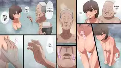 [Artienne] Kinjo no Ojii-san ni Onsen ni Tsureteikarete Okasareta Wakazuma 2 [English] {doujins.com}