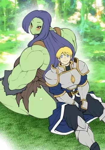 - Female Ork and Man knight & Other Histories