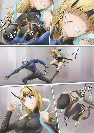 [BackyourLuck (mogO-721)] Heroine Haijoku ~5-nin no Teki ni Kawarugawaru~