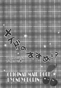 (C78) [Pyonpyororin (Akoko.)] Maid no Susume!? ～Ikkagetsume nano desu yo. no ken～