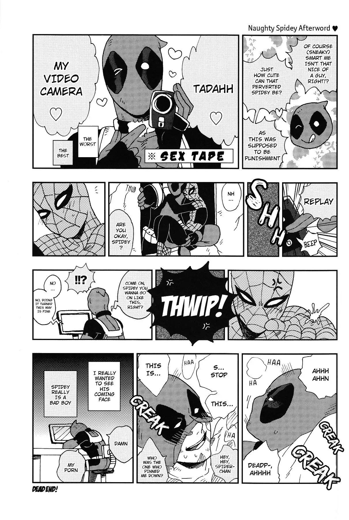 Naughty Spidey Circle: Shion / AndromedA Fandom: Deadpool / Spiderman Shion / AndromedA