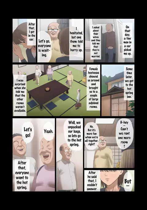 Kinjo no Ojii-san ni Onsen ni Tsureteikarete Okasareta Wakazuma {doujins.com}