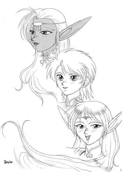 [Night Stalkers (SHAMP Samurai, Compiler)] Deed ga Nobanashi re-vival (Record of Lodoss War)