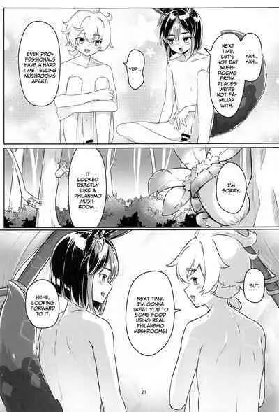 (C102) [face to face (ryoattoryo)] Sore wa Bofuu no Mushroom｜That's (Not) a Philanemo Mushroom (Genshin Impact) [English] [Nishimaru]