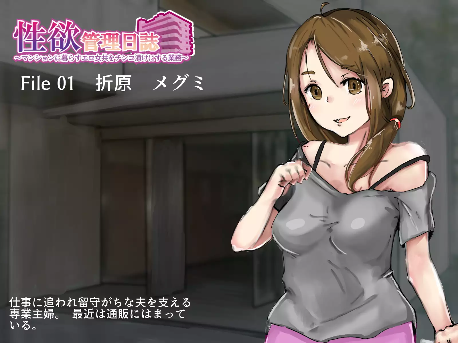 Seiyoku Kanri Nisshi 〜 Mansion ni Kurasu Ero Onna-domo Ochi￮ko-zuke ni Suru Gyoumu 〜