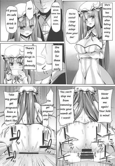 (Reitaisai 16) [Right away (Sakai Minato)] Neteiru Patchouli ni wa Nani o Shite mo Yoi | You can do anything to sleeping Patchouli (Touhou Project) [English]