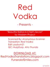 (C79) [Madam Project (Tatsunami Youtoku)] Bijin Henshuu-chou no Himitsu 2 | Beautiful Editor-in-Chief's Secret 2 [English] [Red Vodka + psyburn21] [Decensored]