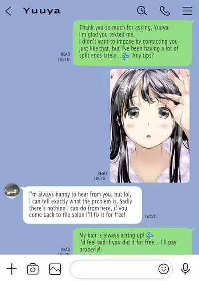 [Chocoro] Kanojo no SmaPho o Nozoita dake nano ni | I Just Snooped through Her Smartphone [English] [Decensored]