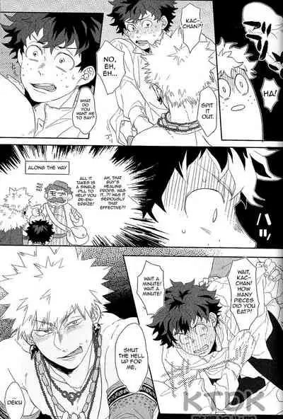 (Douyara Deban no Youda! 12) [Uso Pyon (Teri-chan Mi)] Yuube wa Otanoshimi deshita ne. (Boku no Hero Academia) [English]