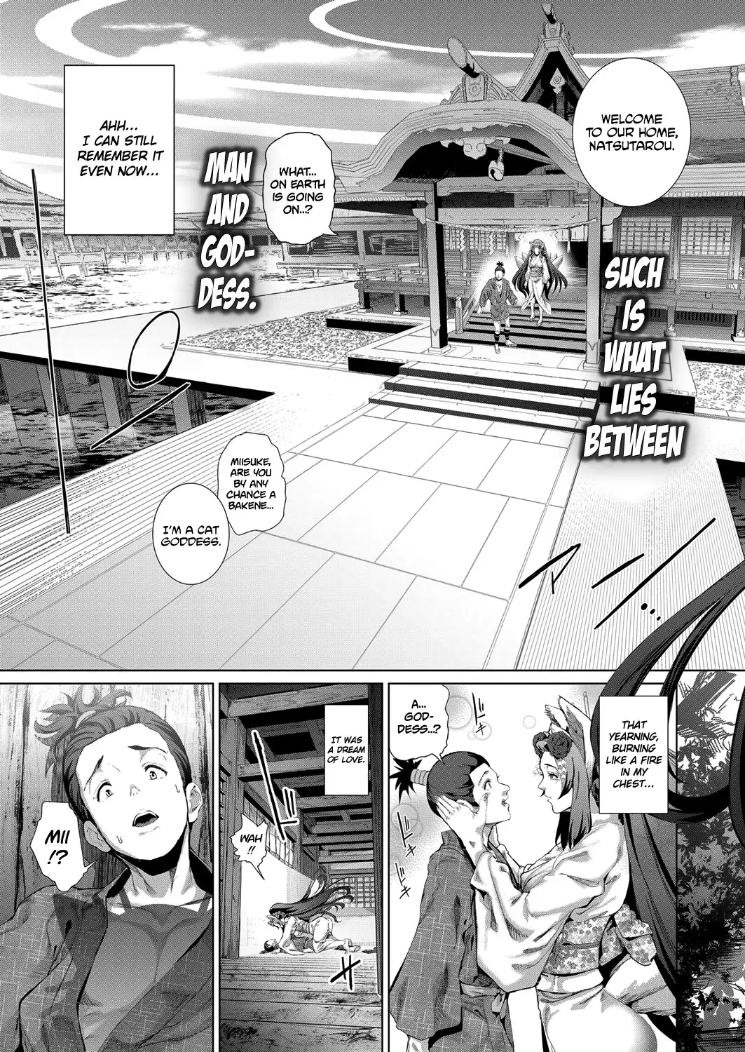 Boy Meets Nyaa God | Boy Meets Cat Goddess Ch. 1-3