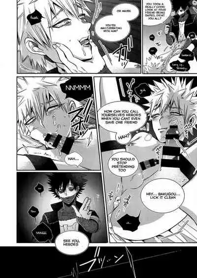 (Hanjuku Hero Life 4) [APOLLO (JIRO)] BAD END (Boku no Hero Academia) [English]