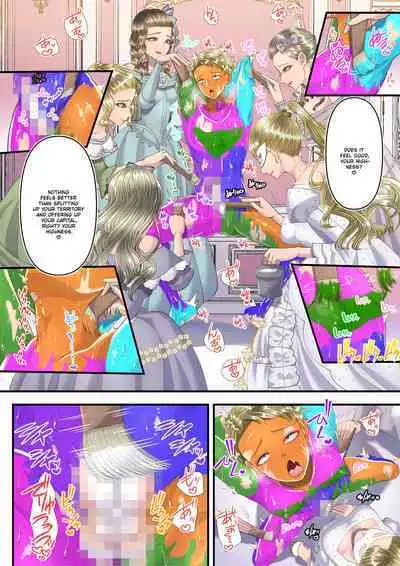 [Aoyama Denchi] Koukyuu Shoufu no Baikoku Maso-ka Choukyou ~Ryoudo Bunkatsu Hen~ | I Became a Masochist and Sold Out My Country at the Hands of this High-class Prostitute ~Dividing My Territory Edition~ [English] {Quarantine Scans}