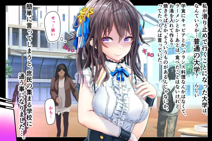 Joujaku na Ojou-sama ga YariCir no Jittai o Shiruyoude Part:1-4 Shuuseiban