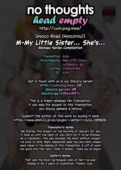 O, Ore no Imouto gaa Soushuuhen Kai | M- My Little Sister... She's... Revised Series Compilation