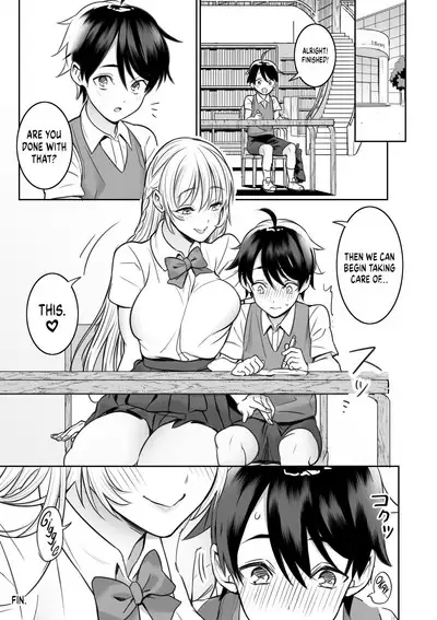 [Nukunukujima (Akai Same)] Toshokan de Shiriatta Onee-san ni Ecchina Koto o Sarechau Hanashi | A Story About the Lewd Things the Onee-San I Met at the Library Does to Me [English] [RedLantern]