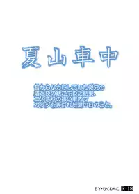 [Chikuwanko (Jakoten)] Mukashi kara Baka ni Shiteita Itoko no Kanninbukuro no O ga Kireta Kekka, Futarikiri no Semai Shanai de Karada o Moteasobareta Natsu no Hi no Koto.