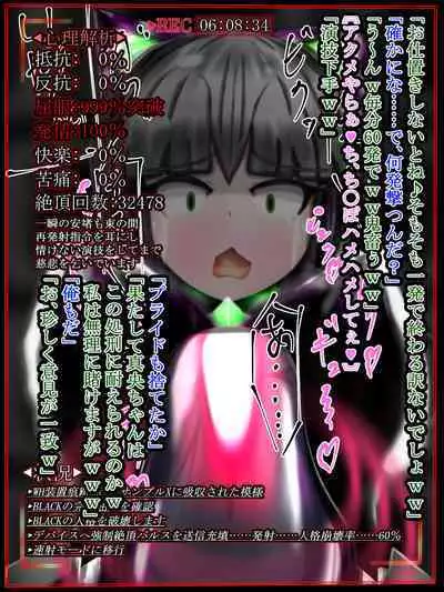 hīrō kuro neko vs kankaku kyōyū OB ‼ kage kaku enkaku chōkyō de yuki ma kuri ‼～ seigi no mikata no rīdā kara kuri chi 〇 po onaho ni ochiru shunkan ～