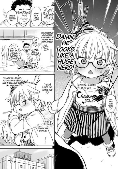 Tensai Shoujo demo Baka Mitaini Ecchi ni Narimasu. | Genius little girl becomes stupidly lewd.